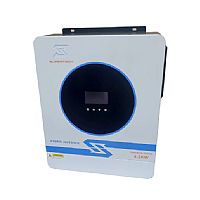 اینورتر شارژر ، سانورتر هیبریدی 4200 وات 24 ولت 120 آمپر  برند supertech